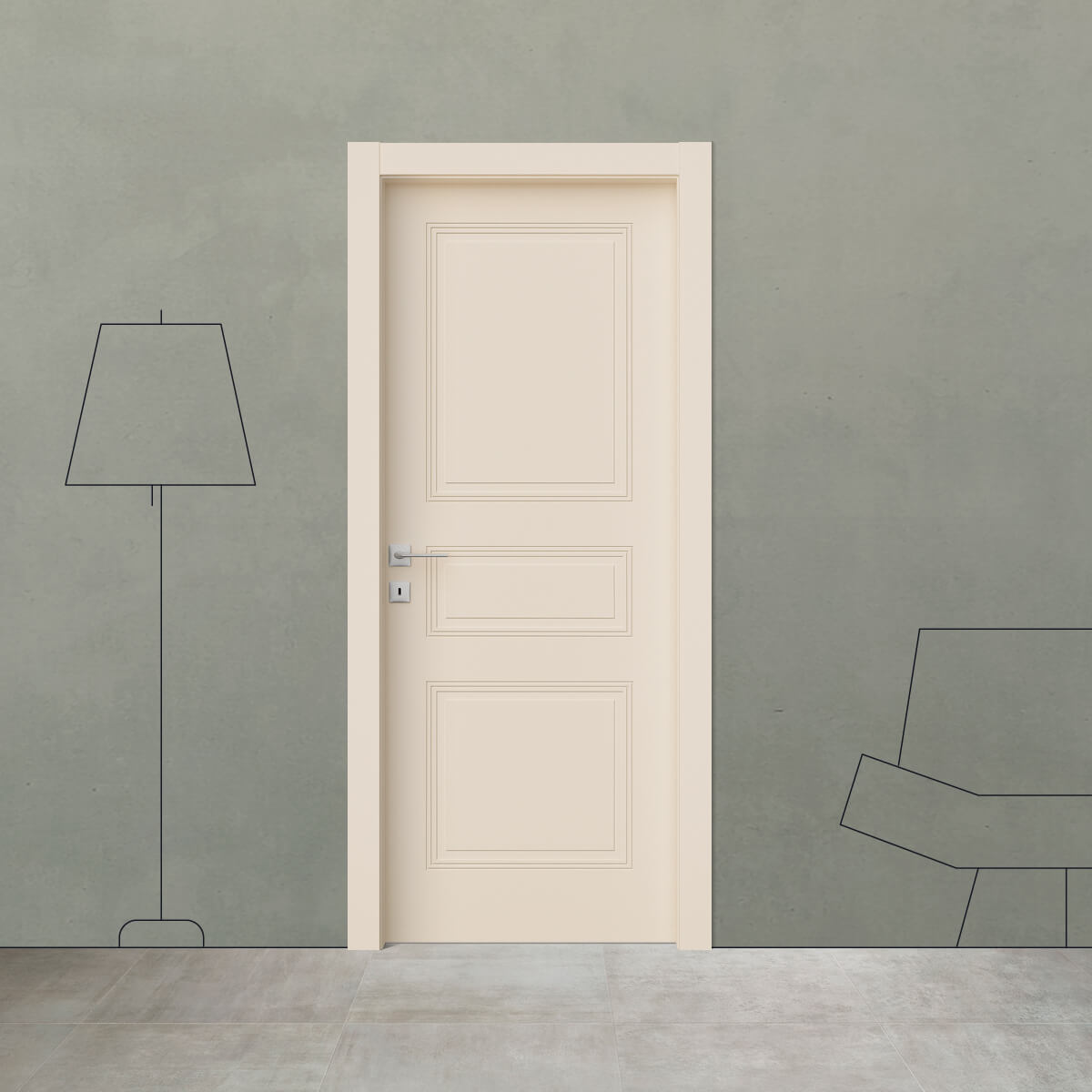 Porta laccata Mini i 3 A