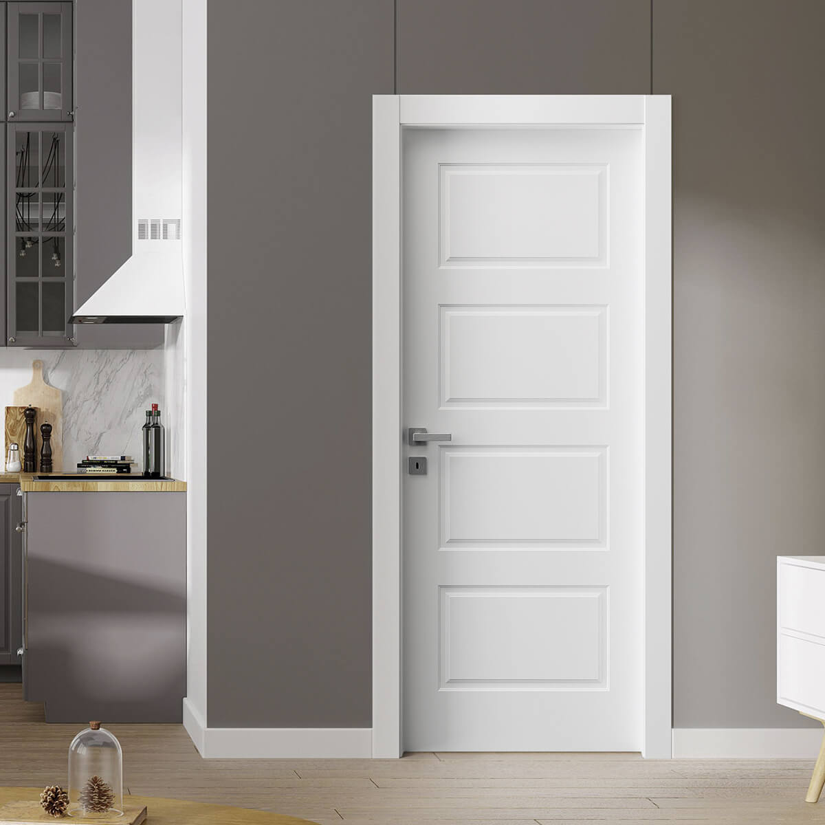 Porta laccata pantografata PB 4